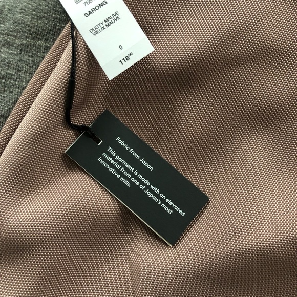 Babaton sarong skirt NWT - Duty Rose - Picture 7 of 8